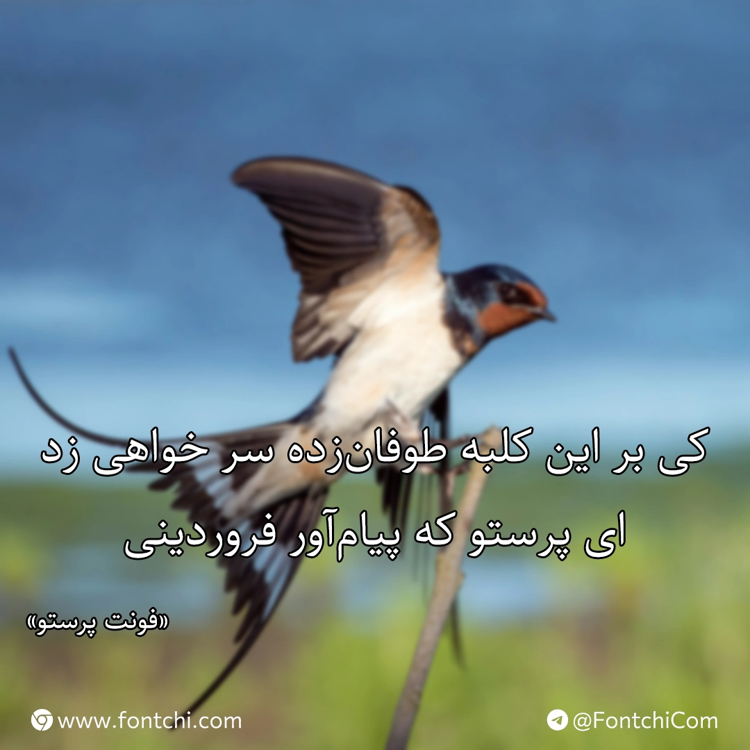 دانلود رایگان فونت پرستو