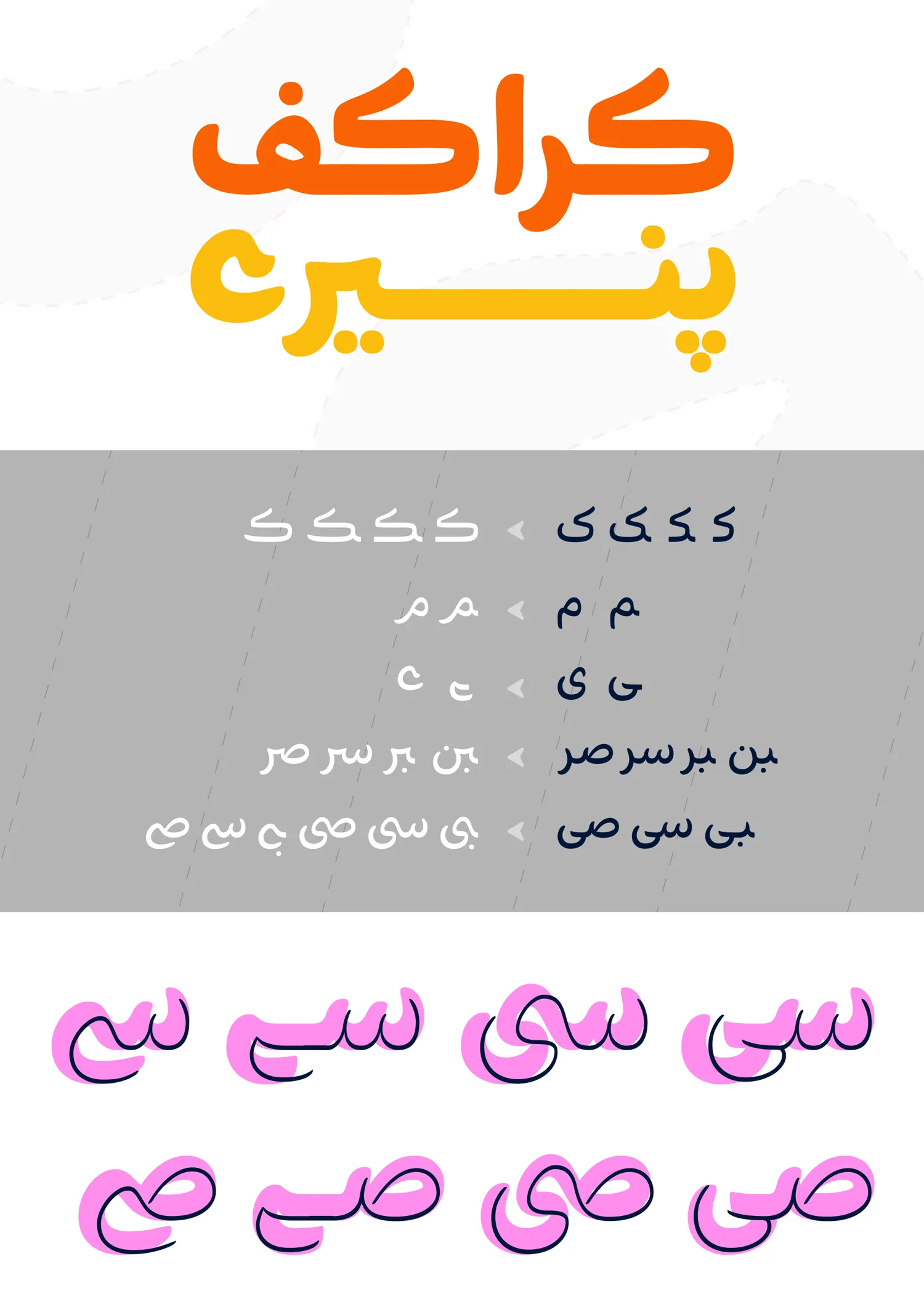 حروف جایگزین فونت لبخند